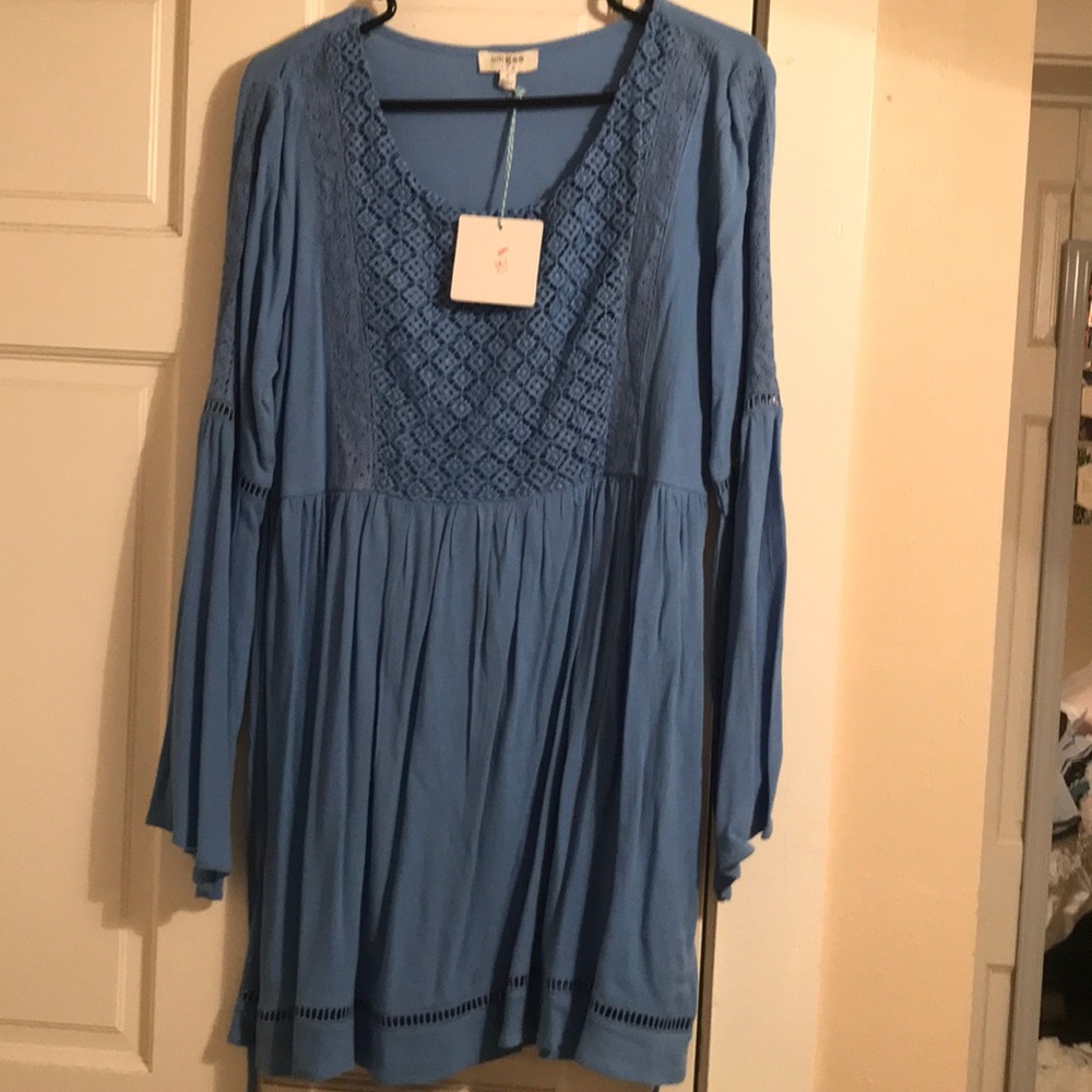 Blue dress